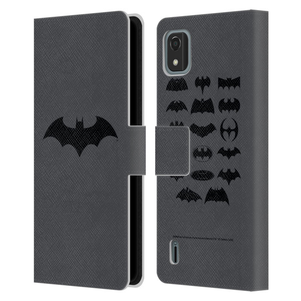 Batman DC Comics Logos Hush Leather Book Wallet Case Cover For Nokia C2 2nd Edition