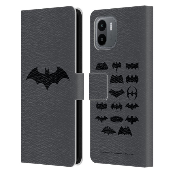 Batman DC Comics Logos Hush Leather Book Wallet Case Cover For Xiaomi Redmi A2