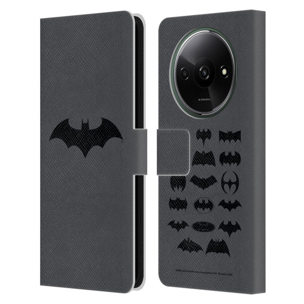 Batman DC Comics Logos Hush Leather Book Wallet Case Cover For Xiaomi Redmi A3
