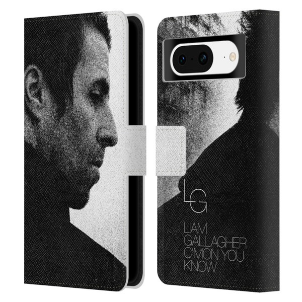 Liam Gallagher Graphics C'mon You Know Album Leather Book Wallet Case Cover For Google Pixel 8
