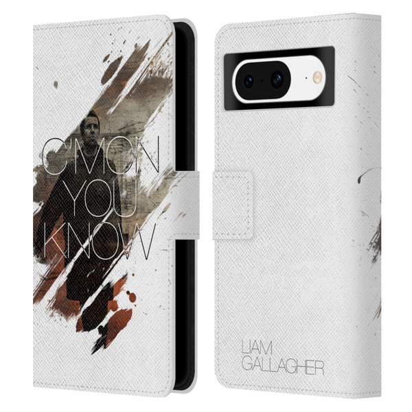Liam Gallagher Graphics Concert Leather Book Wallet Case Cover For Google Pixel 8