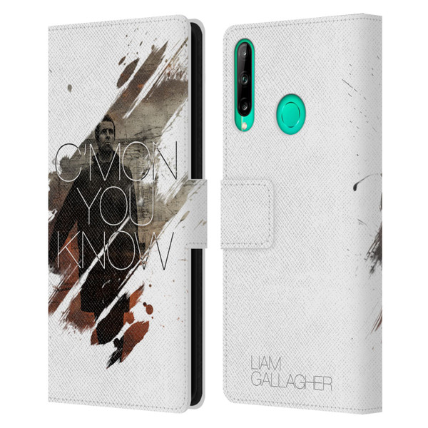 Liam Gallagher Graphics C'mon You Know Leather Book Wallet Case Cover For Huawei P40 lite E