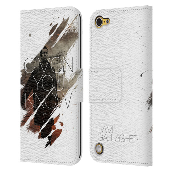 Liam Gallagher Graphics Concert Leather Book Wallet Case Cover For Apple iPod Touch 5G 5th Gen