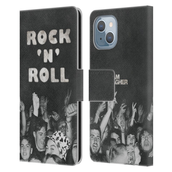 Liam Gallagher Graphics Album Cover Leather Book Wallet Case Cover For Apple iPhone 14
