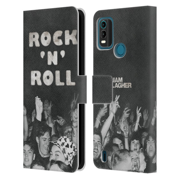 Liam Gallagher Graphics Album Cover Leather Book Wallet Case Cover For Nokia G11 Plus