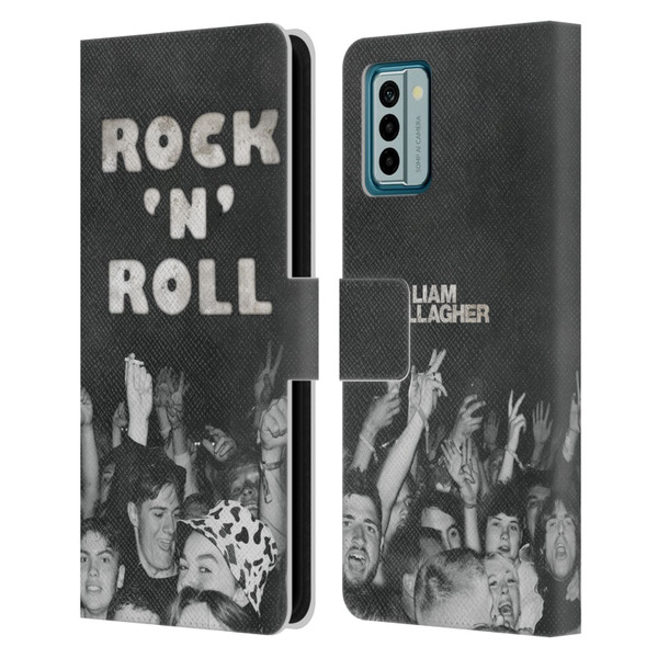 Liam Gallagher Graphics Album Cover Leather Book Wallet Case Cover For Nokia G42