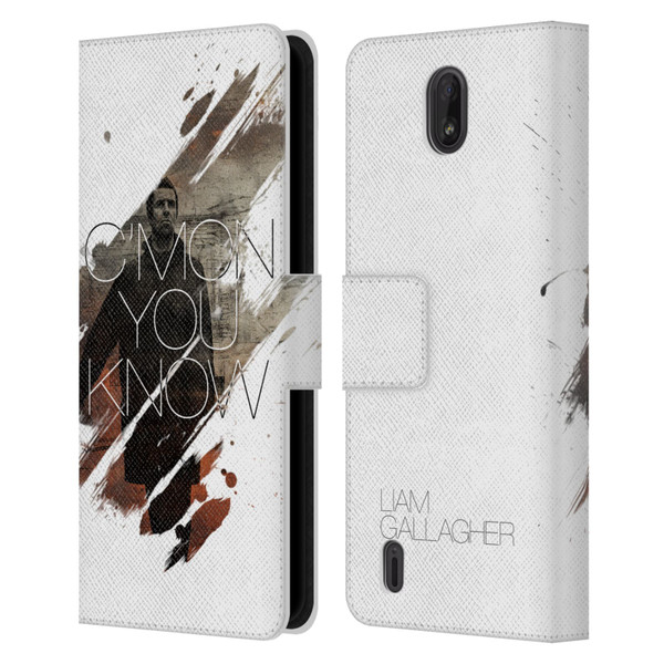 Liam Gallagher Graphics Concert Leather Book Wallet Case Cover For Nokia C01 Plus/C1 2nd Edition