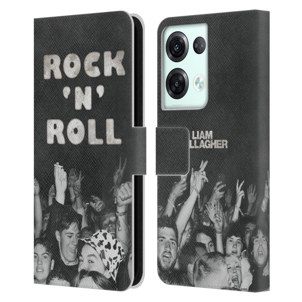 Liam Gallagher Graphics Album Cover Leather Book Wallet Case Cover For OPPO Reno8 Pro