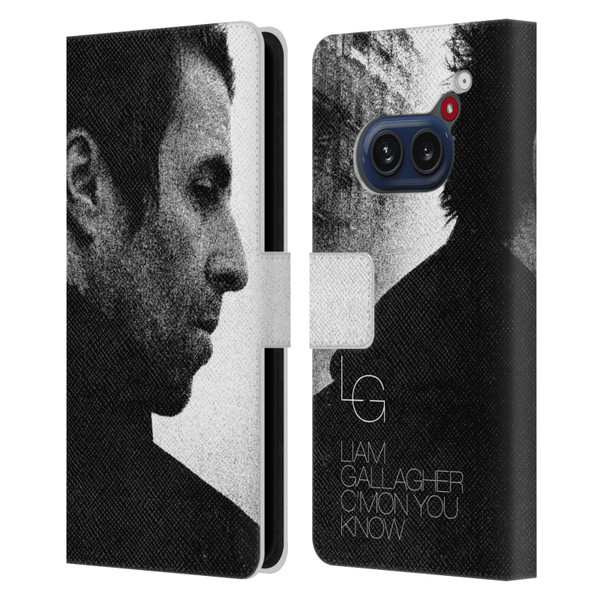 Liam Gallagher Graphics C'mon You Know Album Leather Book Wallet Case Cover For Nothing Phone (2a)