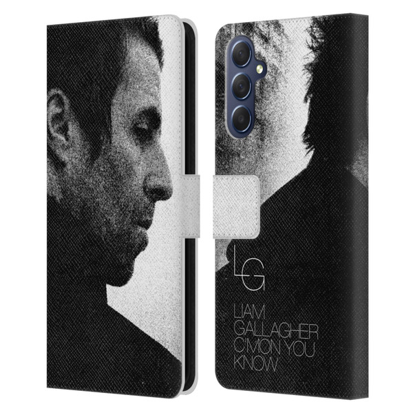 Liam Gallagher Graphics C'mon You Know Album Leather Book Wallet Case Cover For Samsung Galaxy M54 5G