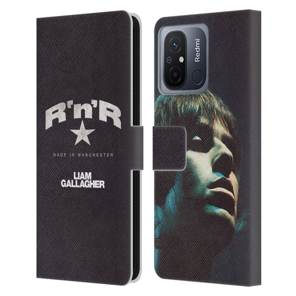 Liam Gallagher Graphics R 'N' R Star Leather Book Wallet Case Cover For Xiaomi Redmi 12C