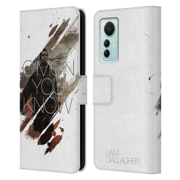 Liam Gallagher Graphics Concert Leather Book Wallet Case Cover For Xiaomi 12 Lite