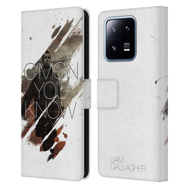 Liam Gallagher Graphics Concert Leather Book Wallet Case Cover For Xiaomi 13 Pro 5G