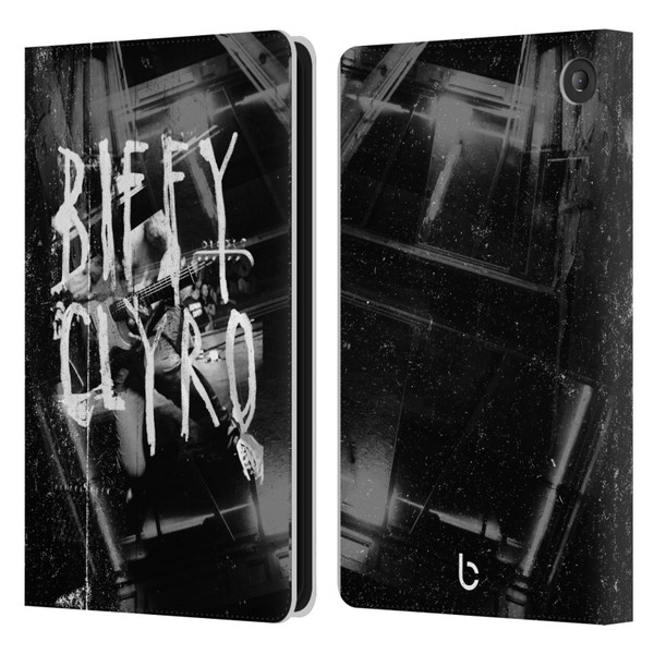 Biffy Clyro Graphics Black White Leather Book Wallet Case Cover For Amazon Fire 7 2022