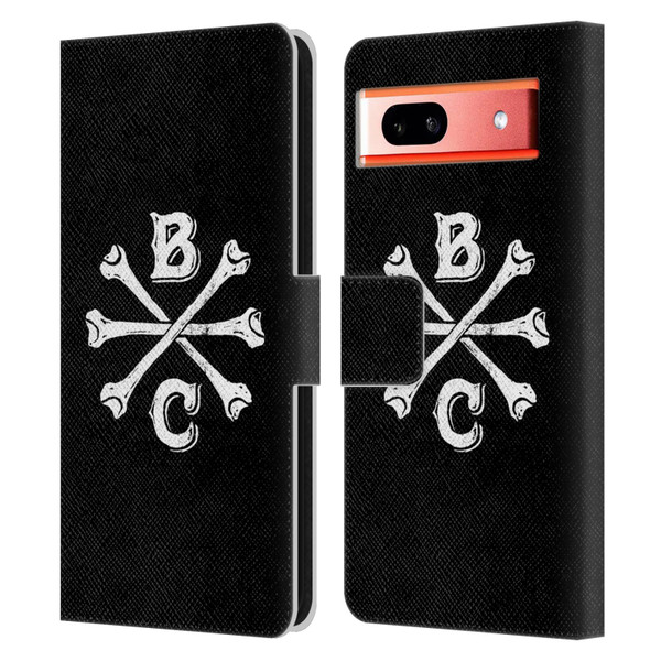 Biffy Clyro Graphics Bones Logo Leather Book Wallet Case Cover For Google Pixel 7a