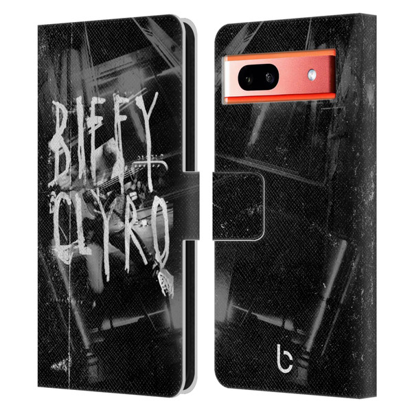 Biffy Clyro Graphics Black White Leather Book Wallet Case Cover For Google Pixel 7a