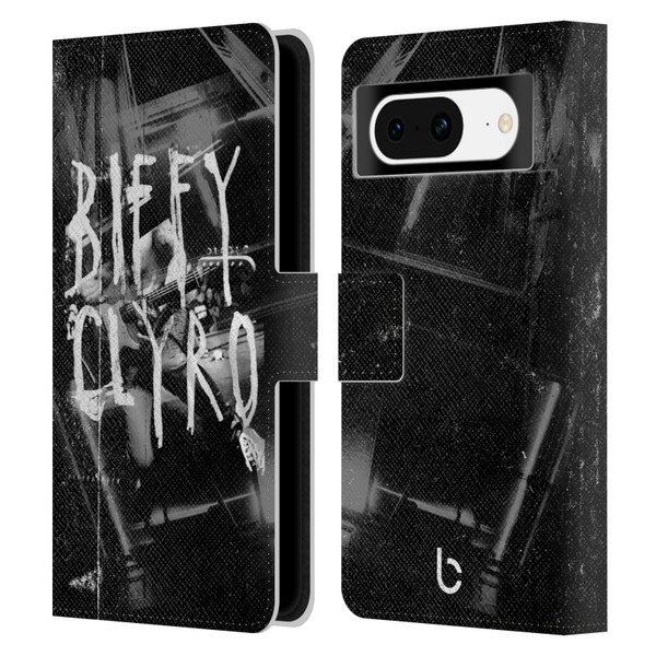 Biffy Clyro Graphics Black White Leather Book Wallet Case Cover For Google Pixel 8