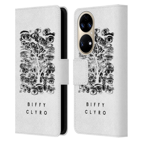 Biffy Clyro Graphics Eyes Leather Book Wallet Case Cover For Huawei P50