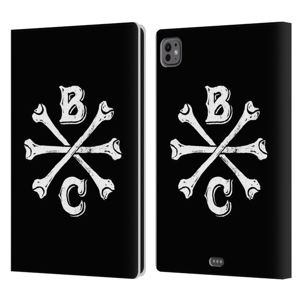 Biffy Clyro Graphics Bones Logo Leather Book Wallet Case Cover For Apple iPad Pro 11 M4 2024