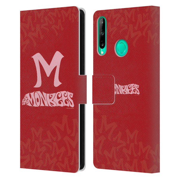 The Monkees Graphics Logotype Leather Book Wallet Case Cover For Huawei P40 lite E