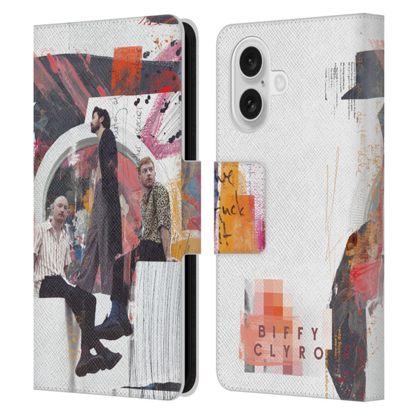 Biffy Clyro Graphics Band Art Leather Book Wallet Case Cover For Apple iPhone 16