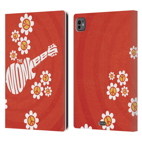 The Monkees Graphics Pattern In Red Leather Book Wallet Case Cover For Apple iPad Pro 11 M4 2024