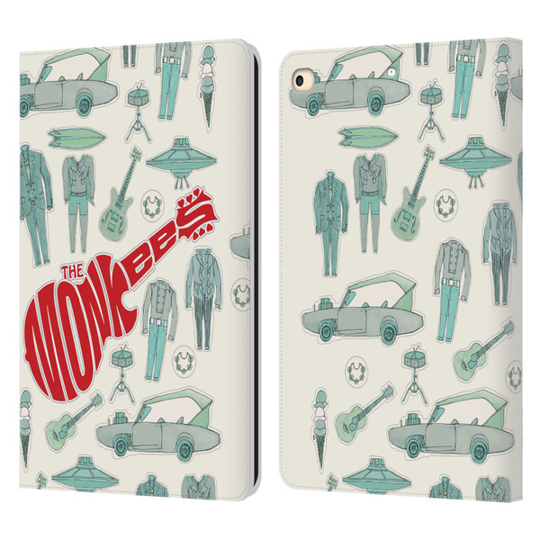 The Monkees Graphics Pattern Leather Book Wallet Case Cover For Apple iPad 9.7 2017 / iPad 9.7 2018