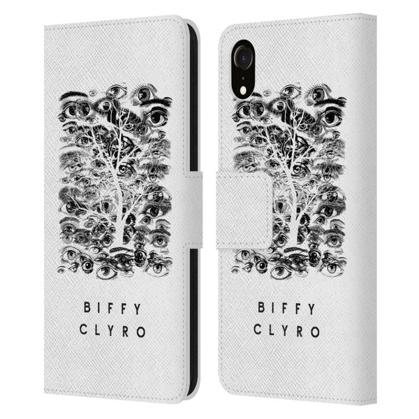 Biffy Clyro Graphics Eyes Leather Book Wallet Case Cover For Apple iPhone XR