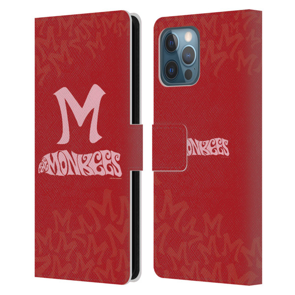 The Monkees Graphics Logotype Leather Book Wallet Case Cover For Apple iPhone 12 Pro Max
