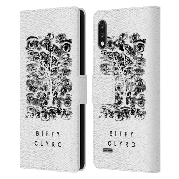 Biffy Clyro Graphics Eyes Leather Book Wallet Case Cover For LG K22
