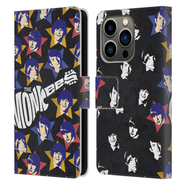 The Monkees Graphics Band Members Leather Book Wallet Case Cover For Apple iPhone 14 Pro