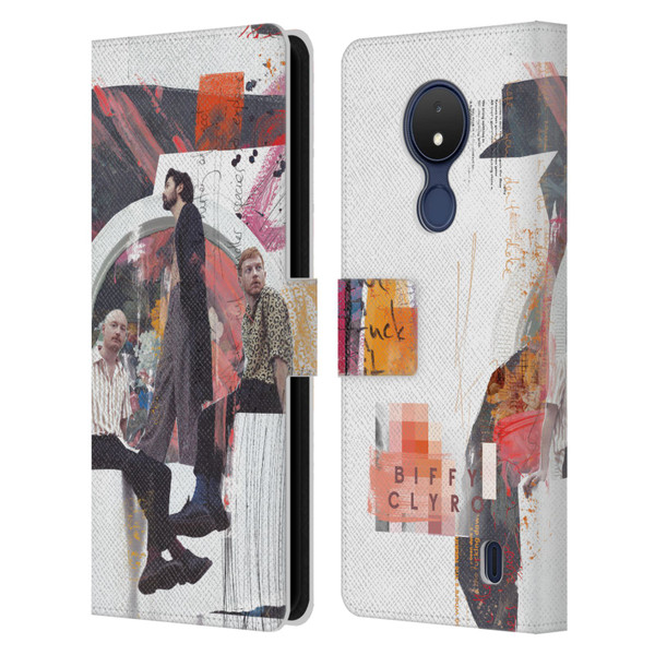 Biffy Clyro Graphics Band Art Leather Book Wallet Case Cover For Nokia C21