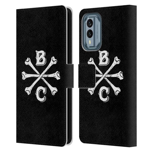 Biffy Clyro Graphics Bones Logo Leather Book Wallet Case Cover For Nokia X30