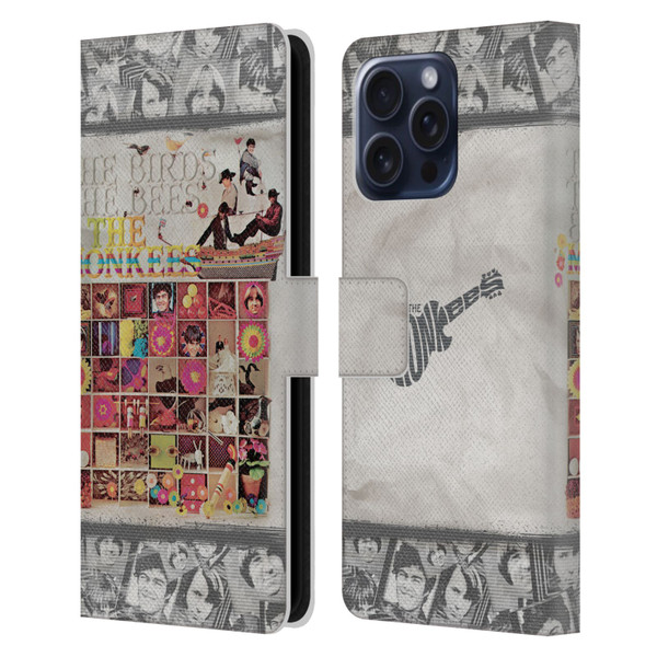 The Monkees Graphics The Birds And The Bees Leather Book Wallet Case Cover For Apple iPhone 16 Pro Max