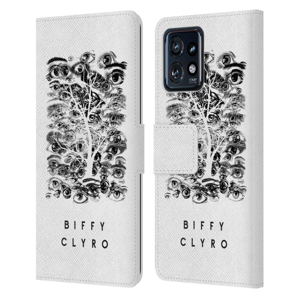 Biffy Clyro Graphics Eyes Leather Book Wallet Case Cover For Motorola Moto Edge 40 Pro