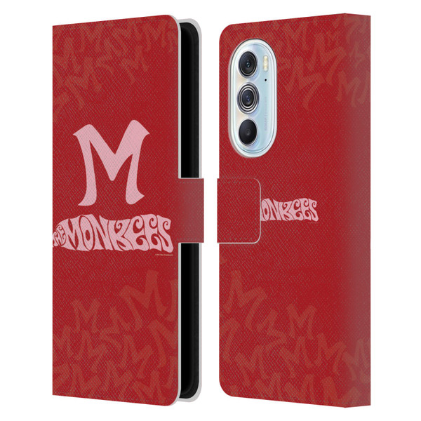 The Monkees Graphics Logotype Leather Book Wallet Case Cover For Motorola Edge X30