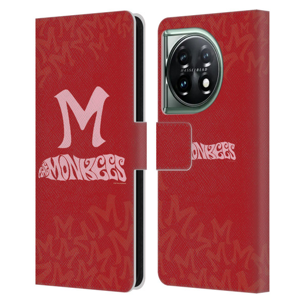 The Monkees Graphics Logotype Leather Book Wallet Case Cover For OnePlus 11 5G