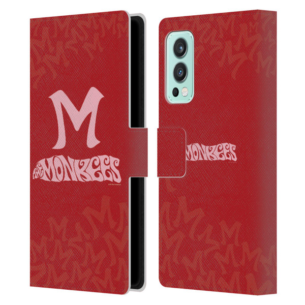 The Monkees Graphics Logotype Leather Book Wallet Case Cover For OnePlus Nord 2 5G