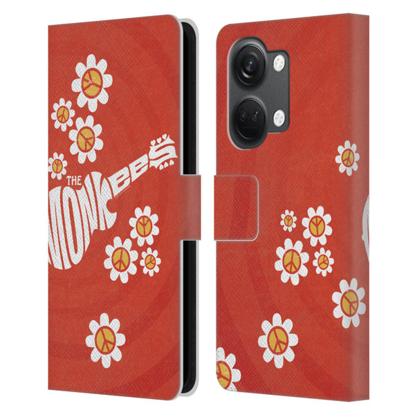 The Monkees Graphics Pattern In Red Leather Book Wallet Case Cover For OnePlus Nord 3 5G