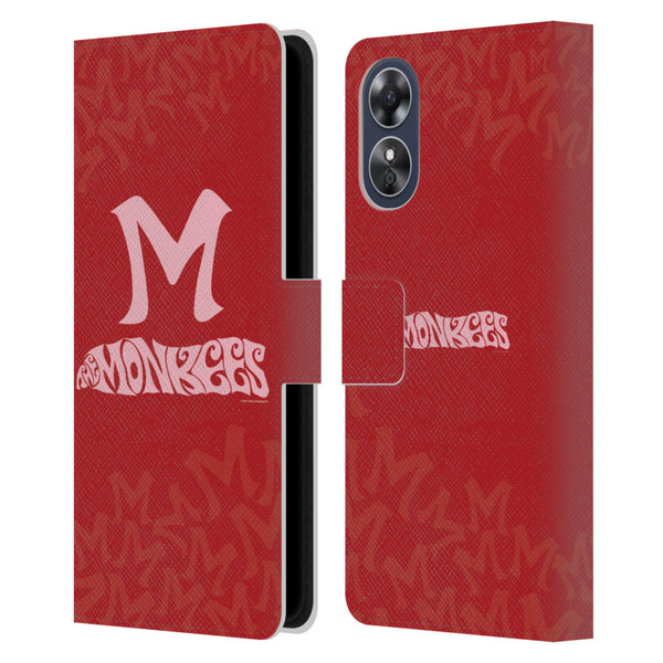 The Monkees Graphics Logotype Leather Book Wallet Case Cover For OPPO A17