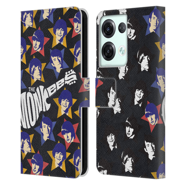 The Monkees Graphics Band Members Leather Book Wallet Case Cover For OPPO Reno8 Pro
