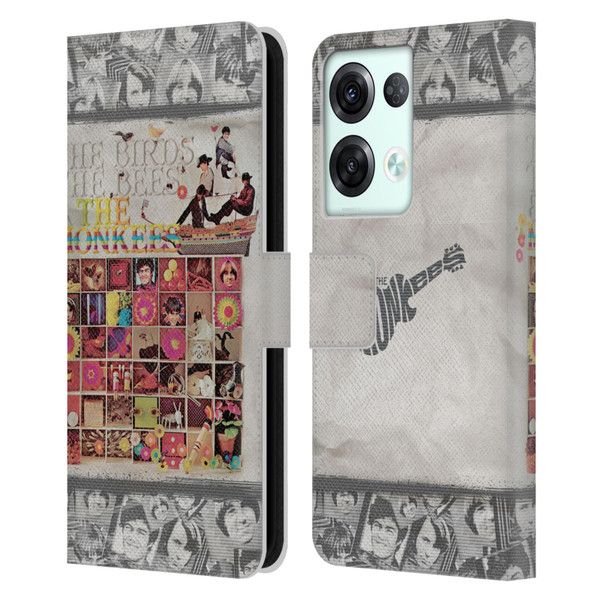 The Monkees Graphics The Birds And The Bees Leather Book Wallet Case Cover For OPPO Reno8 Pro
