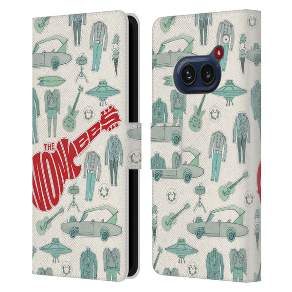 The Monkees Graphics Pattern Leather Book Wallet Case Cover For Nothing Phone (2a)