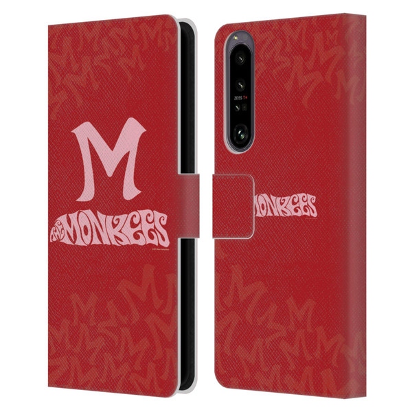 The Monkees Graphics Logotype Leather Book Wallet Case Cover For Sony Xperia 1 IV
