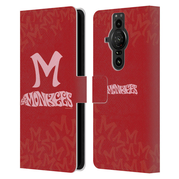 The Monkees Graphics Logotype Leather Book Wallet Case Cover For Sony Xperia Pro-I