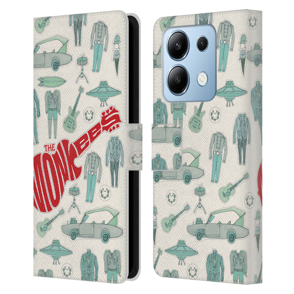 The Monkees Graphics Pattern Leather Book Wallet Case Cover For Xiaomi Redmi Note 13/13 Pro 5G