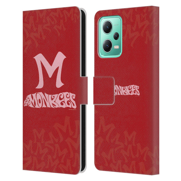 The Monkees Graphics Logotype Leather Book Wallet Case Cover For Xiaomi Redmi Note 12 5G