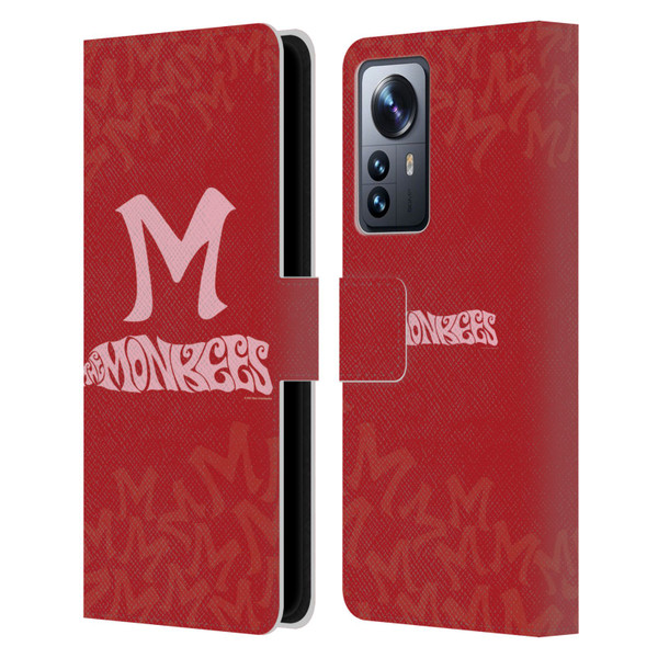 The Monkees Graphics Logotype Leather Book Wallet Case Cover For Xiaomi 12 Pro