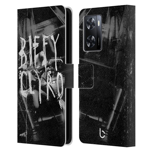 Biffy Clyro Graphics Black White Leather Book Wallet Case Cover For OPPO A57s