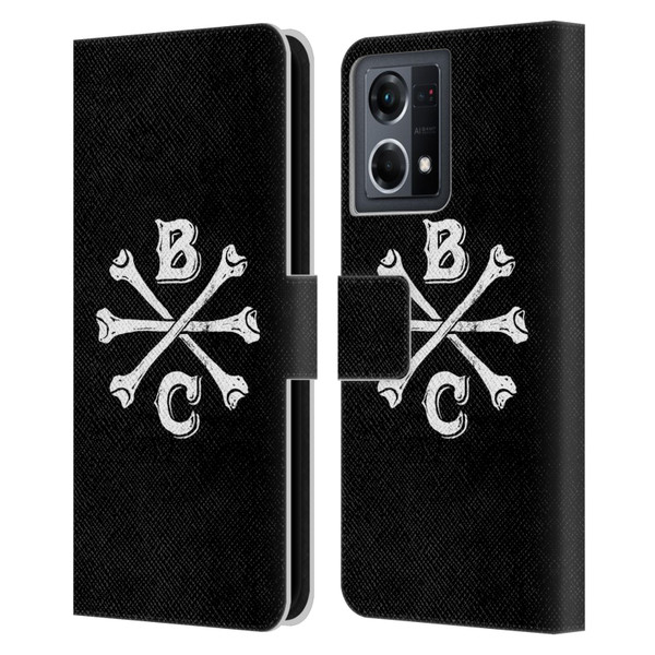 Biffy Clyro Graphics Bones Logo Leather Book Wallet Case Cover For OPPO Reno8 4G